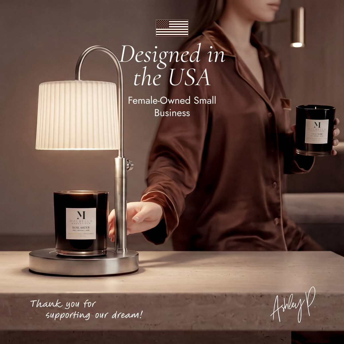 Como Candle Warmer - Brushed Nickel
