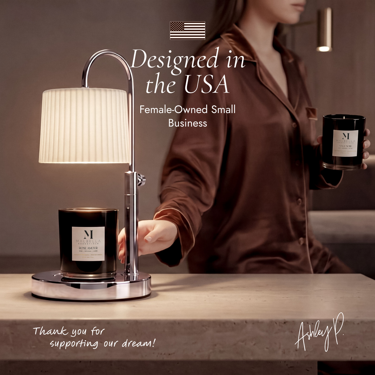 Como Candle Warmer - Silver Chrome