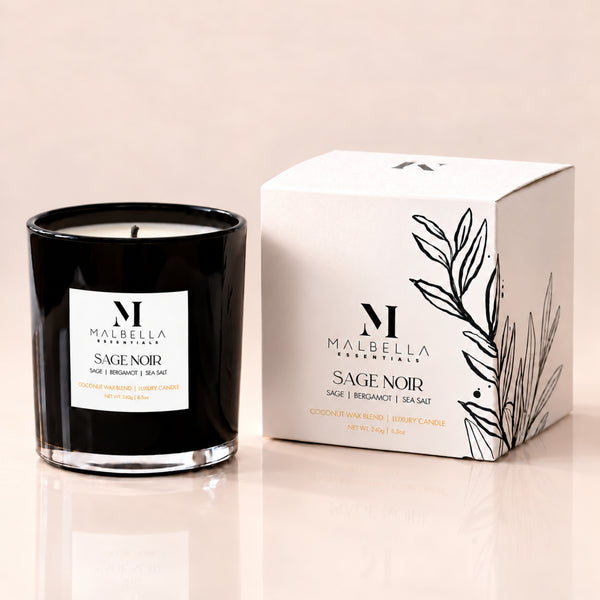 Sage Noir Luxury Scented Candle