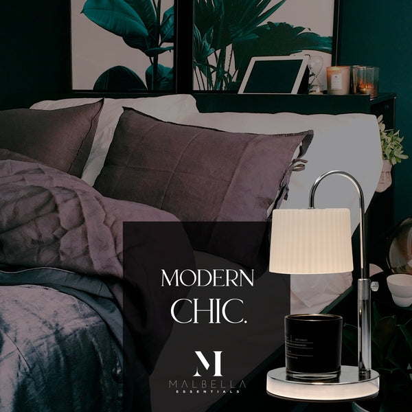 COMO LAMP_ SILVER CHROME
