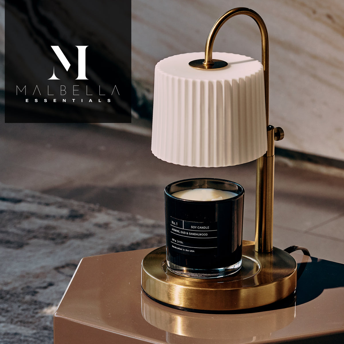 COMO LAMP_ BRASS GOLD